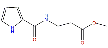 N-(1H-Pyrrole-2-carbonyl)-b-alanine methyl ester